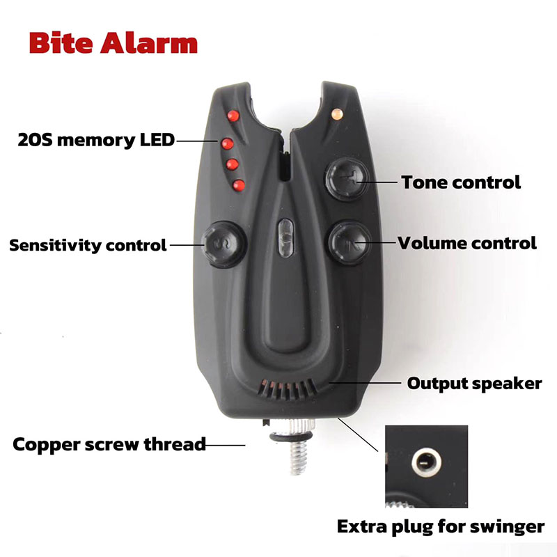 Wireless Carp Fishing 1+4 Alar - Bite Indicator ulasan dan harga