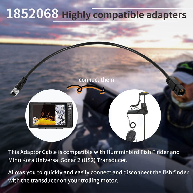 Universal Sonar Transducer Ada - Fish Finder Transducer ulasan dan harga