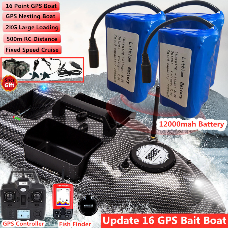 16Point GPS Dual Position Fixe - Fish Finder Transducer ulasan dan harga