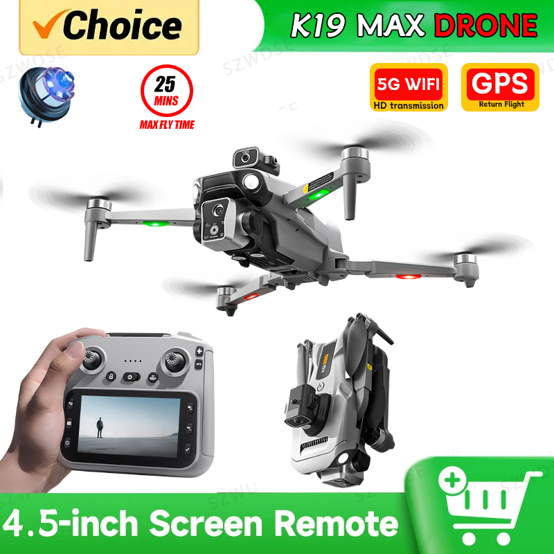 2026 K19 MAX GPS Drone Cam Fis - Fishing Gps ulasan dan harga