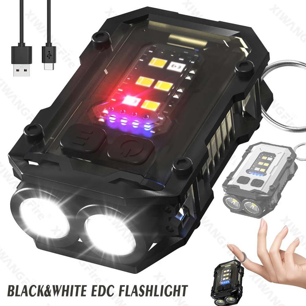 Mini COB Keychain Flashlight,C - Fishing Light ulasan dan harga