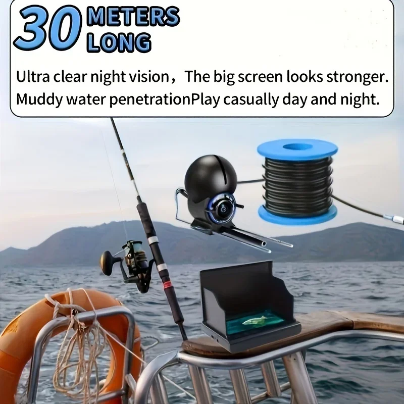 4.3 Inch/5 Inch Night Vision U - Fish Finder Portable ulasan dan harga