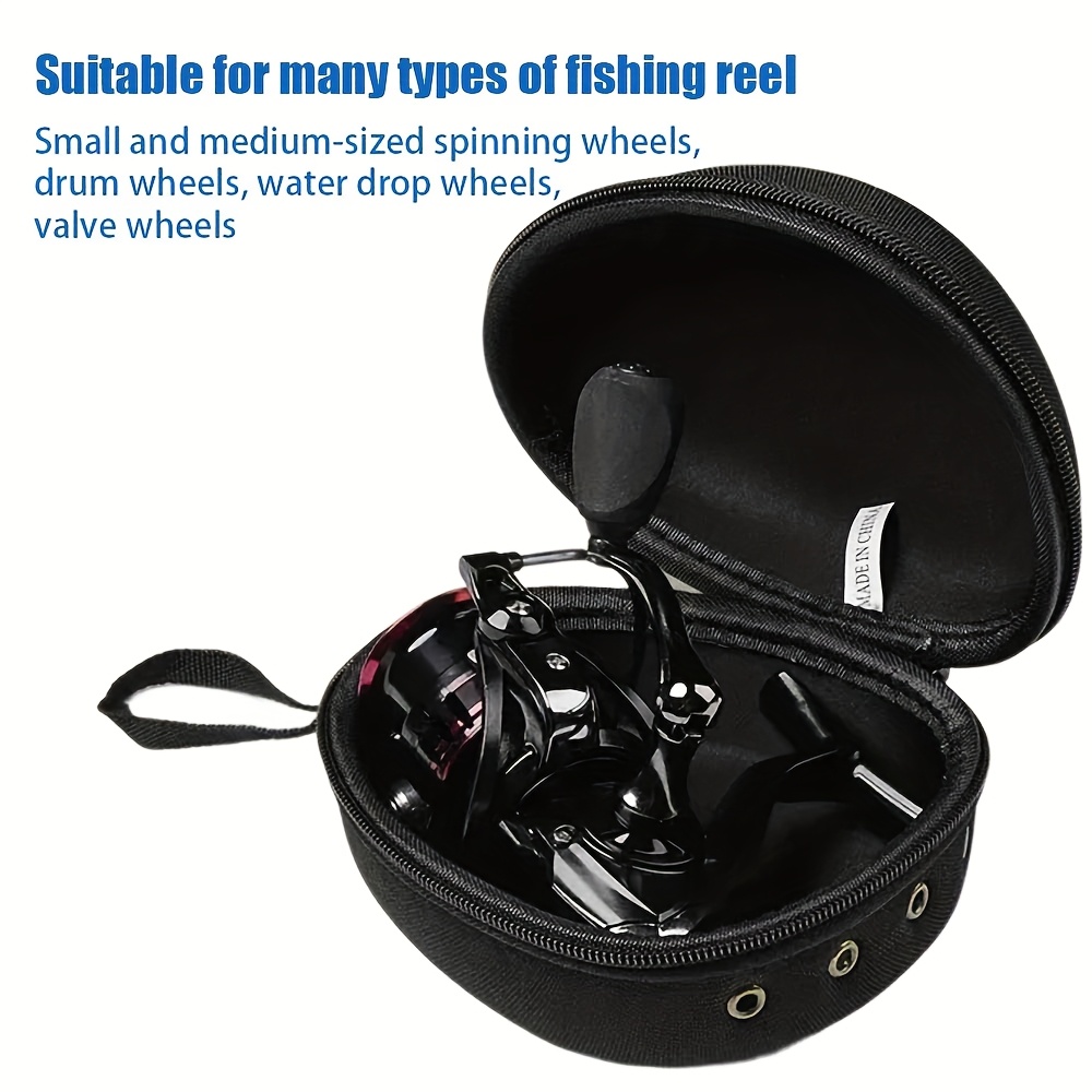 Portable EVA Fishing Reel Bag  - Fish Finder Case ulasan dan harga